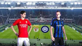 Benfica Vs Inter Milan - Quarter Final UCL 2023 - PES 2021 - PC