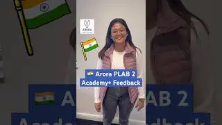 🇮🇳 Some lovely PLAB 2 Academy+ feedback from Dr Mikku! #plab2 #ukmla #cpsa #plab