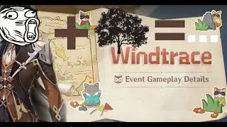 Genshin Impact : Zhongli + Tree = not too bad place WINDTRACE EVENT