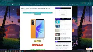OPPO A77 4G (CPH2385) Full Scatter Firmware File by Unlock Tool 