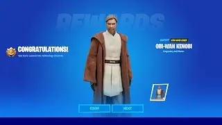 How to get “OBI-WAN KENOBI” in Fortnite!
