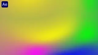 Cara Buat Background Gradient Bergerak Di After Effect | Tutorial Dasar