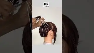 DIY WOLF CUT TUTORIAL 