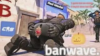 Biggest Banwave in CS2 [RED MEDAL DETECTED]