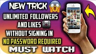 100 Followers In 4 Min | No Password Required | Unlimited Likes And Followers On Instagram | Updated