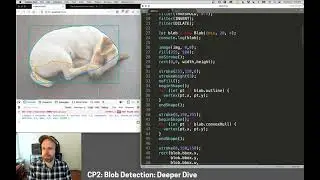 CP2: Blob Detection Deep Dive– Webcam Tracking in p5.js
