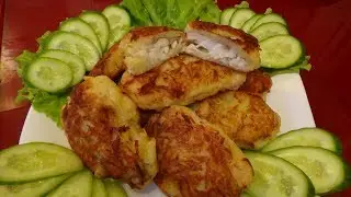 Рыбка в КАРТОФЕЛЬНОЙ КОРОЧКЕ! БЫСТРО ВКУСНО ПРОСТО