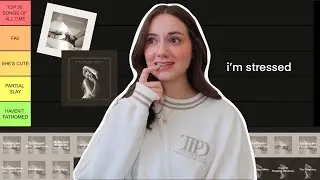 RANKING THE TORTURED POETS DEPARTMENT || alecksis victoria