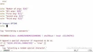 029 Parsing Command Line Options with getopts Part 2