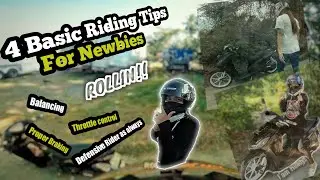 4 BASIC RIDING TIPS FOR NEWBIES | MOTOBISDAK VLOG