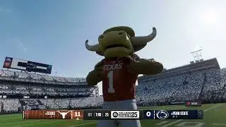College Football Playoff Simulation Week 10 9 Texas vs 8 Penn State