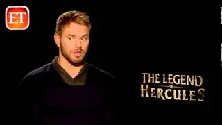 Kellan Lutz on interview with ET Online (Promo Hercules)