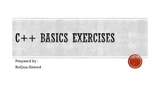 Structured programming - Basics exercises