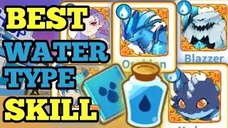 Strongest Legendary Water Type Skills In Trainers Arena!! [Trainers Arena// Blockman Go]
