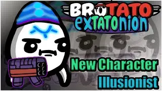 INCREDIBLE NEW Character! The Illusionist | Brotato Extatonion NEW UPDATE(beta)
