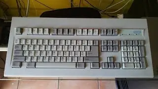 Wang 725-7943-US keyboard (amber Omron switches) review & test