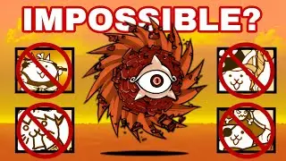 Beating R Cyclone with lvl 20 cats & no gacha (World Record)