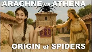 Arachne & Athena | Greek Mythology | 🕷️
