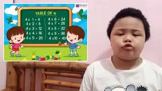 Table of 4 | Multiplication Table by 4