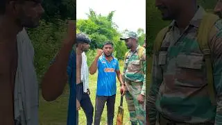 फ़ौजी 🇮🇳 और Cricketer 🏏 #cricket #indianarmy #trending #viral #shorts #reels #foryou #ytshorts