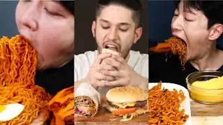 MUKBANGERS TAKING BIG BITES