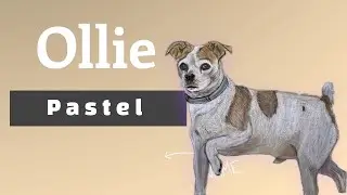 Ollie - Pastel. 9x12
