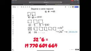 Задача о силе пароля