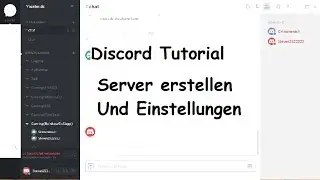 Discord: Server erstellen, einstellen und generelle Einstellungen I Tutorial I Youster