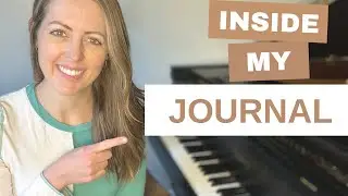 A Look Inside My Piano Practice Journal