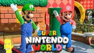 Super Nintendo World FULL TOUR at Universal Studios Hollywood