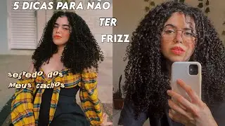 5 TRUQUES infalíveis para você que não quer cachos frizados 🌼✨🐝 ( meu segredo ) #cachos #cacheada