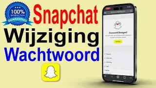 Hoe u het wachtwoord op Snapchat kunt wijzigen