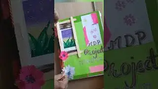 making of MDP project ,art integrated topic Manipur #ncert #motivation #cute #schoollife #kvs