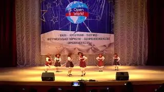 Детский ковбойский танец.
