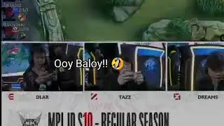 MIC CHECK MOMENT DLAR VS BALOYSKIE BIKIN NGAKAK 🤣 | MPL S10 | EVOS VS GEEK
