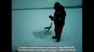 первая рыбалка на озере