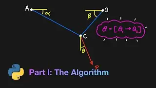 Calculating Cable Tensions Supporting a Variable Load (Algorithm) [Statics With Python #3]