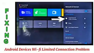 Android Phone Wifi Limited Connection Problem Solution! DIY Phone Fix