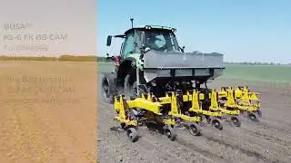 BUSA KS-6 FK CAM Forgókapás sorközkultivátor, Solt