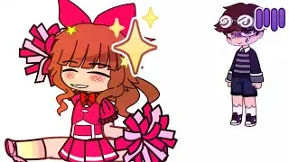 Elizabeth Forcing Evan too rate her cheerleading skills//