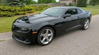 2014 Camaro 2SS RS options working & freeway drive video 2 BAT Auction June 2024
