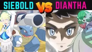 SIEBOLD'S MEGA BLASTOISE VS DIANTHA'S MEGA GARDEVOIR EXPLAINED IN HINDI ||