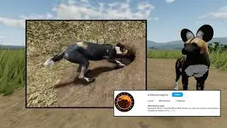 Roblox Wild Savanna -  Digging an Aadrvark burrow previews - Hyena, Wild dog + Warthog