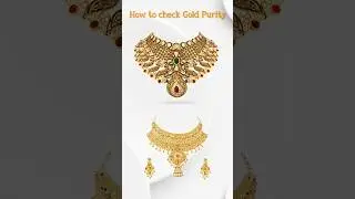 How to check Gold Ornaments Purity? | Goldpurity | BISCARE APP