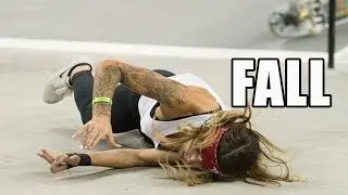 FALLS ON STREET LEAGUE SKATEBOARDING