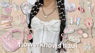 flowerknows haul 🦢🎀🩰 | swan ballet review + unboxing (aesthetic, coquette, pinterest)