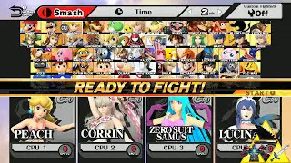 Smash Bros: Sexy Mods CPU Battle