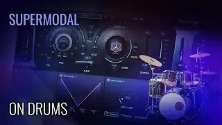 Supermodal Filter on Drums - Preset Demo (No Talking)