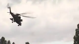 Das russische Militär zeigte Aufnahmen von Mi-35-Einsätzen in der Ukraine
