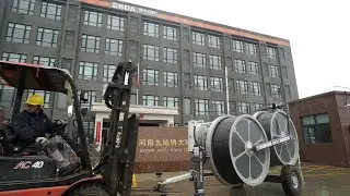 stringing equipments of 40kN hydraulic tensioner delivery Oct 15th，2020